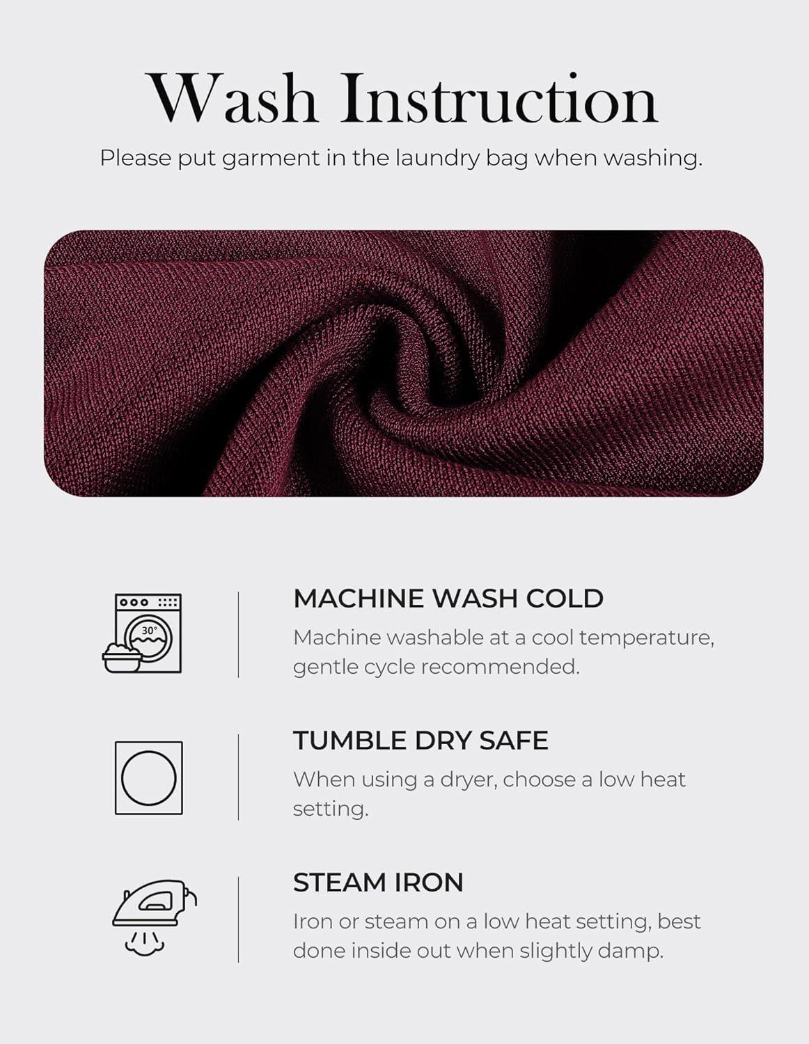 imageGRACE KARIN Women Sweater Blazer Business Casual Knit Cardigan 2026 Long Sleeve Suit Jackets Work Blazers with PocketsWine Red