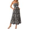 Black and White Floral