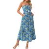 Blue and Yellow Floral