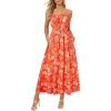 Orange Floral