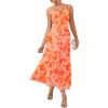 Orange Floral