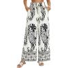 Black White Floral