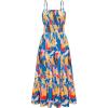 Blue Yellow Floral