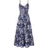Navy Blue Flower