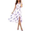 Purple-floral Print