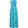 Blue Green Floral