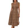 Brown Polka Dot