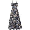 Black Yellow Floral