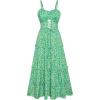 Green Blue Floral
