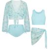 Light Blue-daisy
