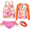 Orange Floral