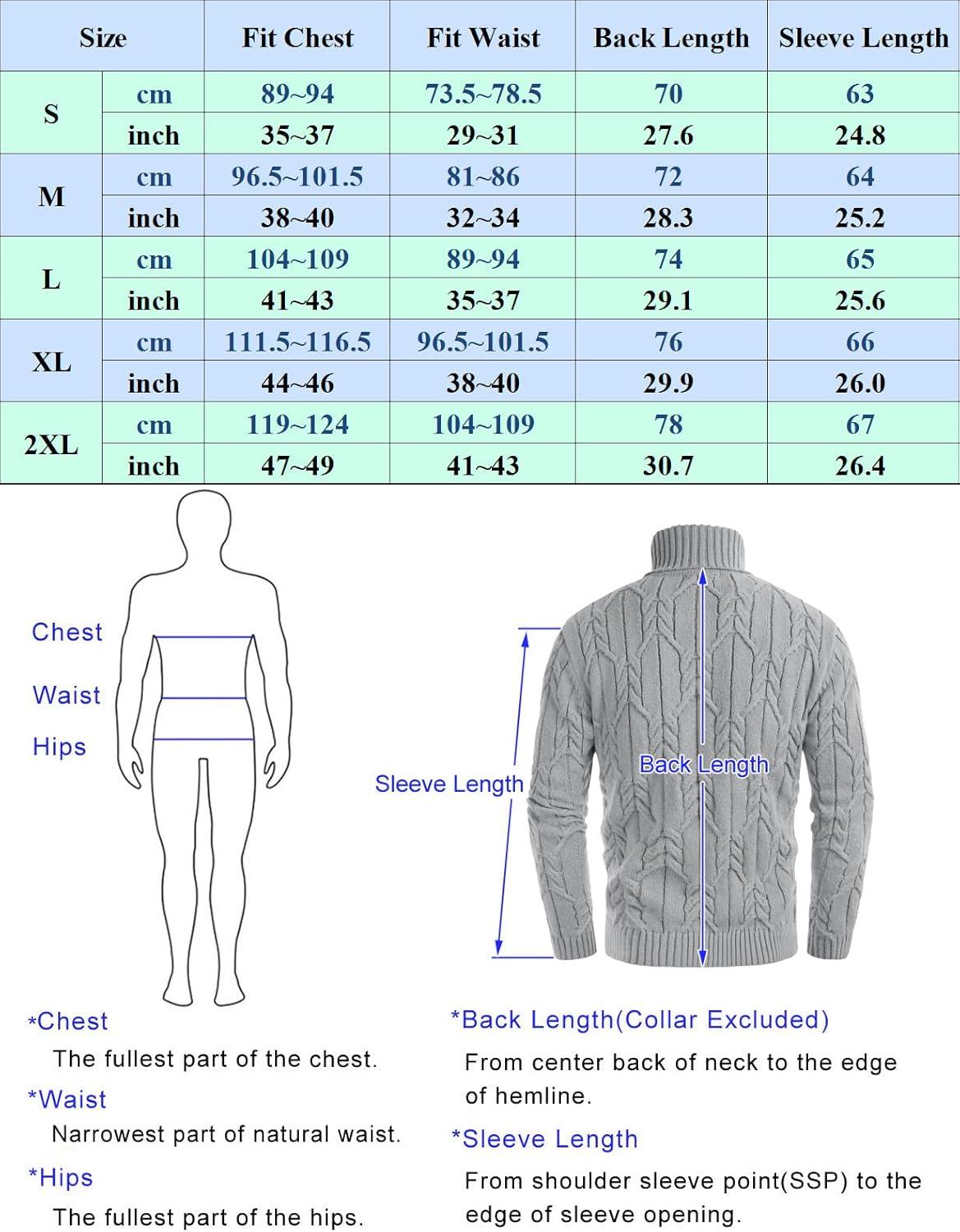 imageGRACE KARIN Men Turtleneck Sweater Long Sleeve Cable Knit Sweaters Slim Fit Mock Neck Twisted PulloverNavy
