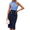Light Blue-navy Blue