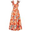 Orange Floral