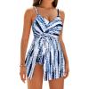 White& Blue Black Floral