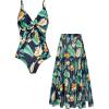 Navy Blue Floral