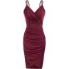 Solid Wine Red