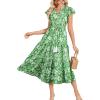 New Green Floral Patern
