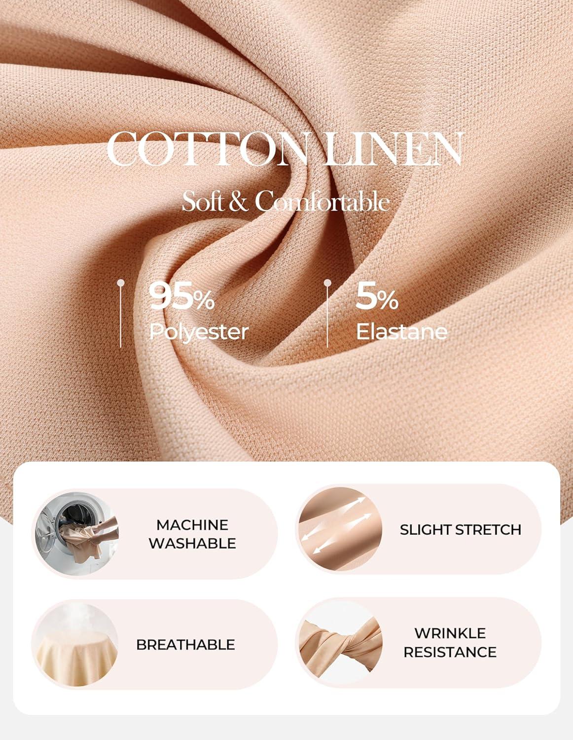 imageGRACE KARIN 2026 Women Dressy Tops V Neck Half Sleeve Business Casual Blouses Spring Fashion Peplum Work Shirts with BeltApricot