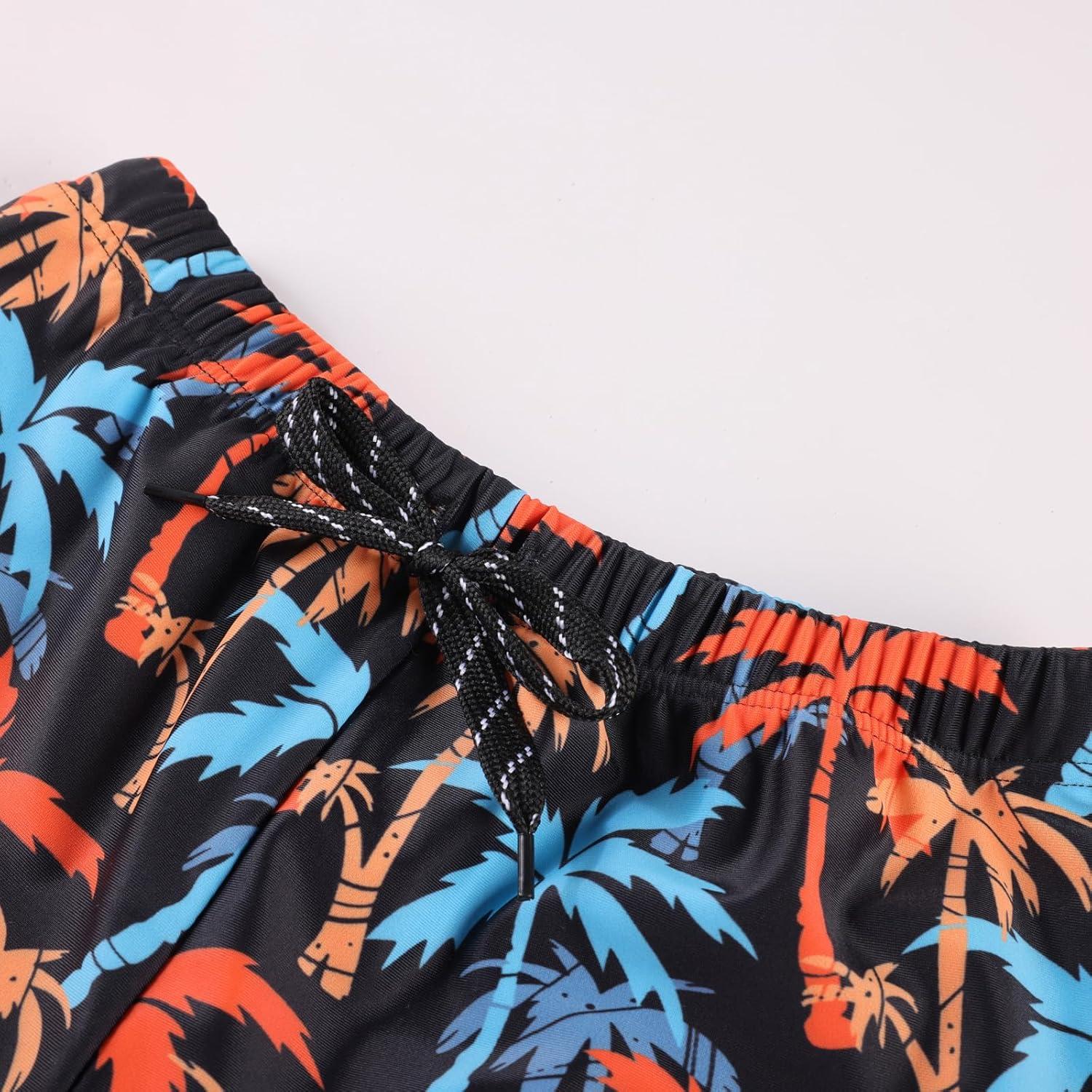 imageGRACE KARIN Boys Rash Guard Swim Set Two Piece Long Sleeve Bathing Suit Boy Swimsuit 613YOrange