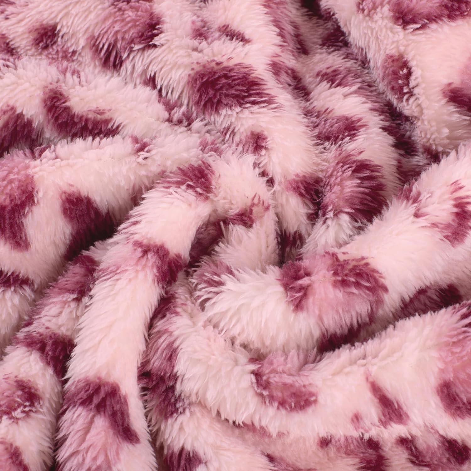 imageGRACE KARIN Girls Fleece Jacket Zip Up Sherpa Coat Kids Fall Hoodie Fuzzy Sweatshirt Size 514Pink Leopard