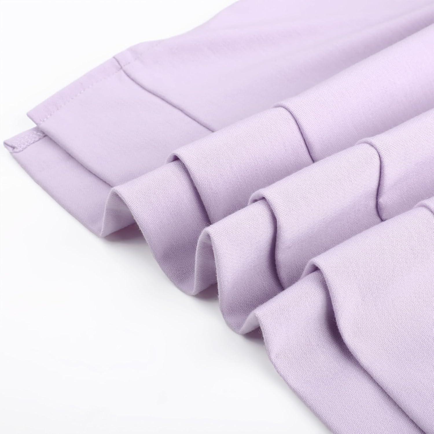 imageGRACE KARIN Girls Hoodie Leggings Set Teen Long Sleeve Fashion Sweatshirts Sweatpant Fall Outfit Winter Clothing 614Light Purple