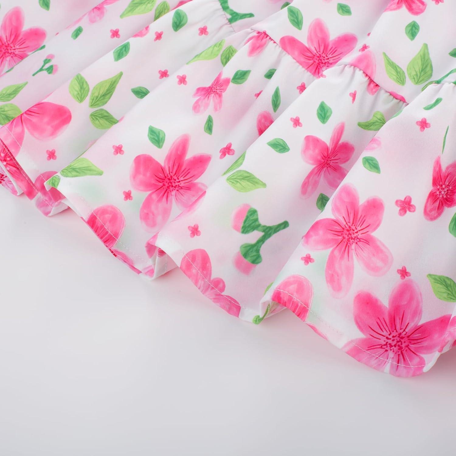imageGRACE KARIN Girls Summer Dress Off Shoulder Floral Aline Midi Dress 514YCherry White