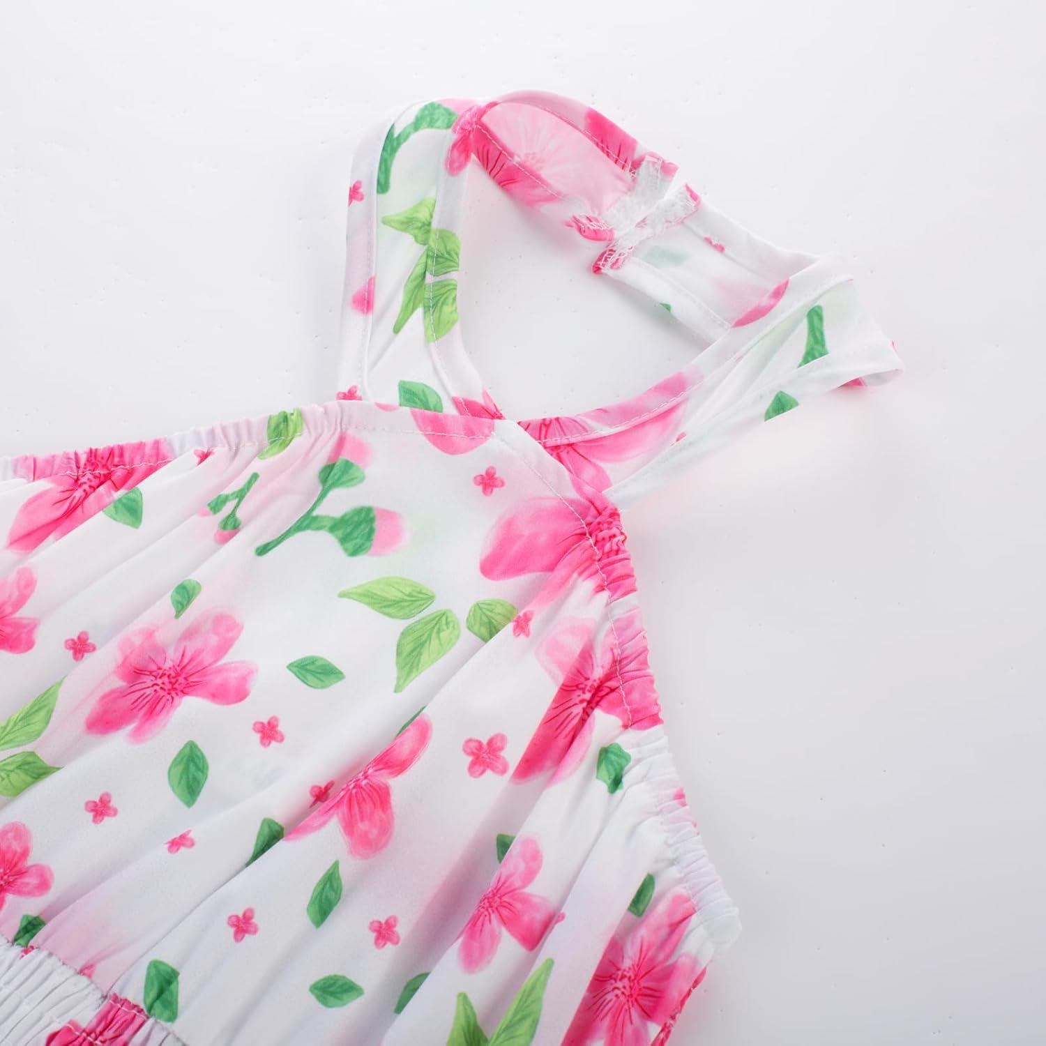 imageGRACE KARIN Girls Summer Dress Off Shoulder Floral Aline Midi Dress 514YCherry White