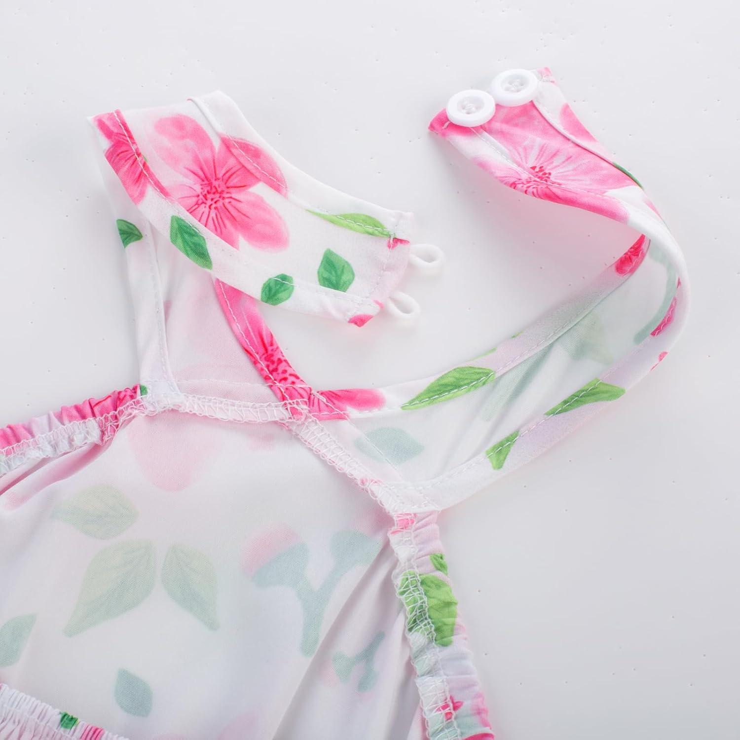 imageGRACE KARIN Girls Summer Dress Off Shoulder Floral Aline Midi Dress 514YCherry White