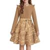 Brown Floral