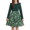 Emerald Green Floral