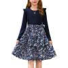 Navy Floral