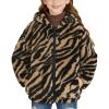 Brown Zebra Print