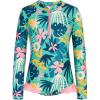 Green Pink Floral