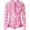 Pink White Fish Scale