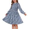 Dusty Blue Floral