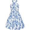 Blue and White