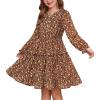 Red Brown Floral