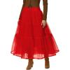 Red(floor-length)