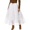White(floor-length)