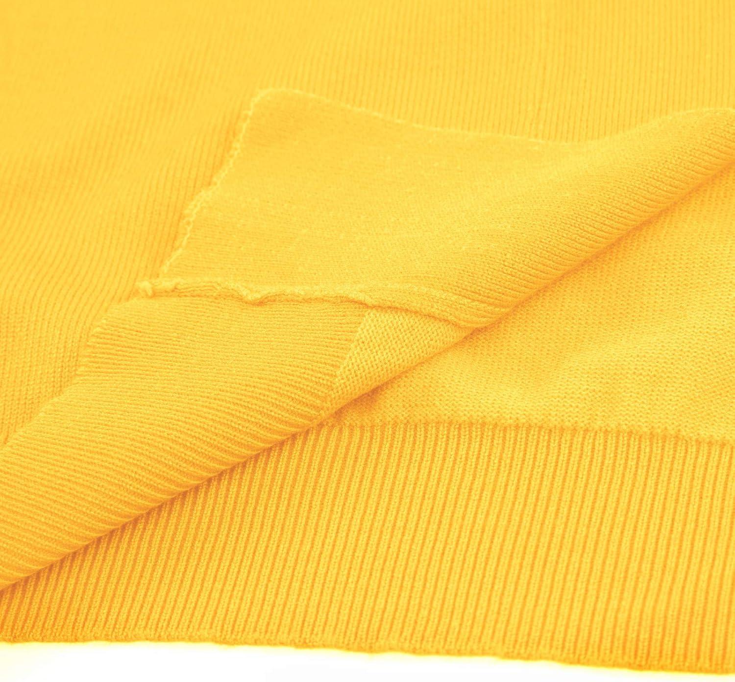 imageGRACE KARIN Women Cardigan Sweaters Lightweight Knit Cropped Cardigans Trendy 34 Sleeve Shrug Bolero S3XL12yellow