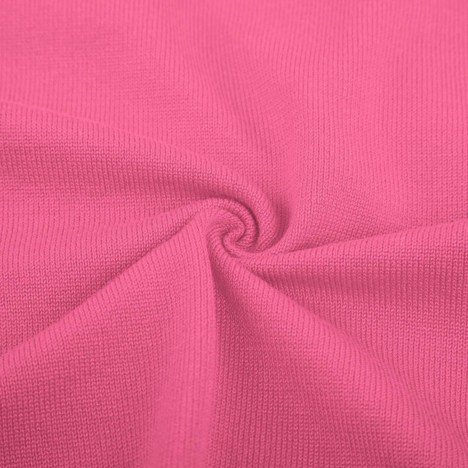 imageGRACE KARIN Women Cardigan Sweaters Lightweight Knit Cropped Cardigans Trendy 34 Sleeve Shrug Bolero S3XLBrink Pink