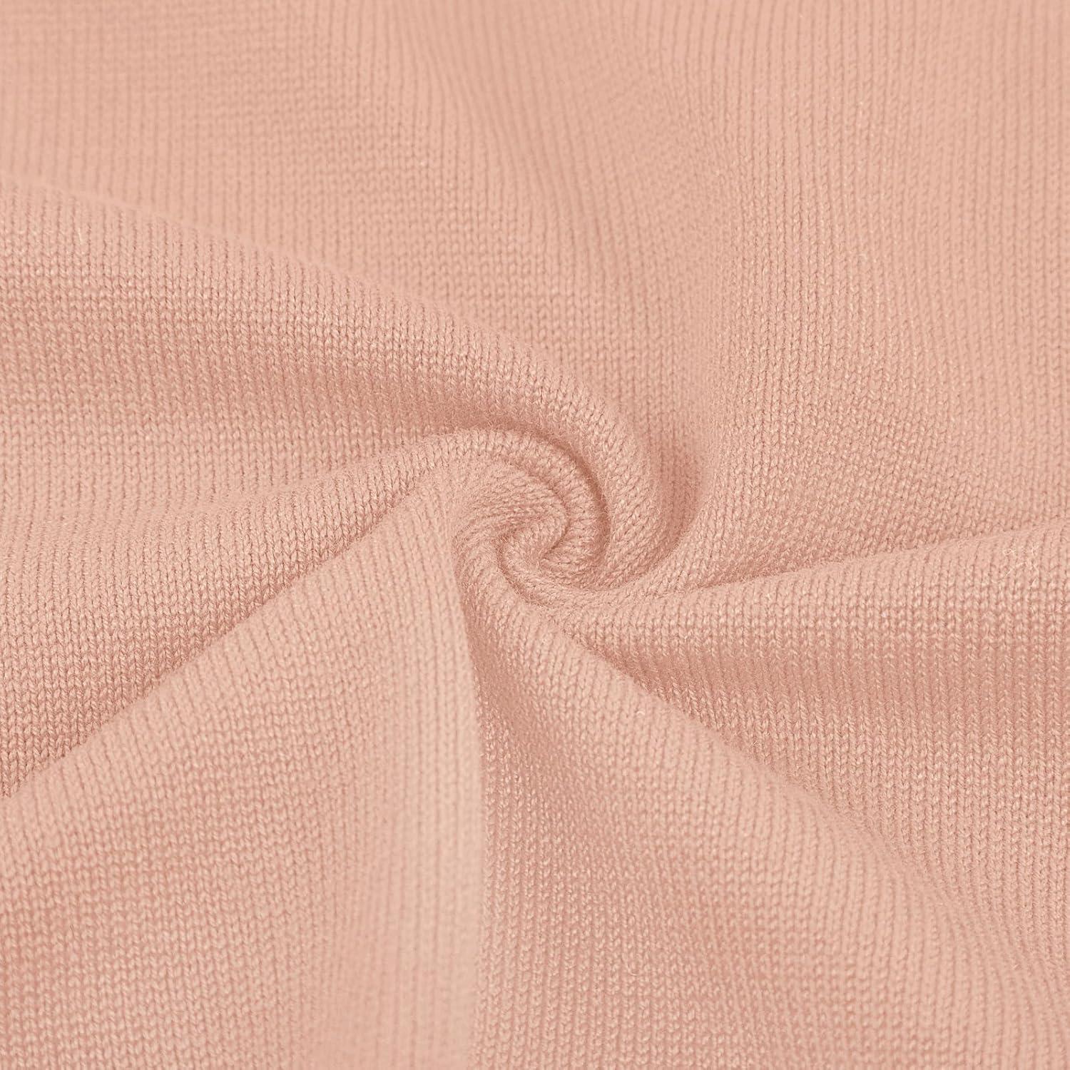 imageGRACE KARIN Women Cardigan Sweaters Lightweight Knit Cropped Cardigans Trendy 34 Sleeve Shrug Bolero S3XLPeach Pink