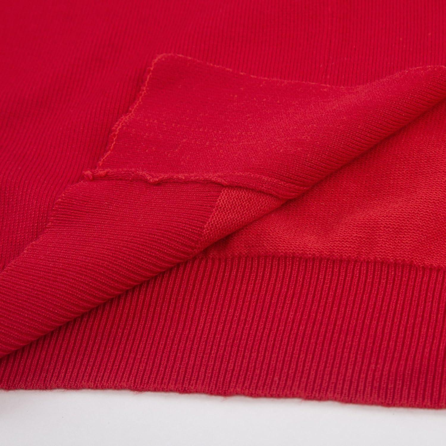 imageGRACE KARIN Women Cardigan Sweaters Lightweight Knit Cropped Cardigans Trendy 34 Sleeve Shrug Bolero S3XLRed