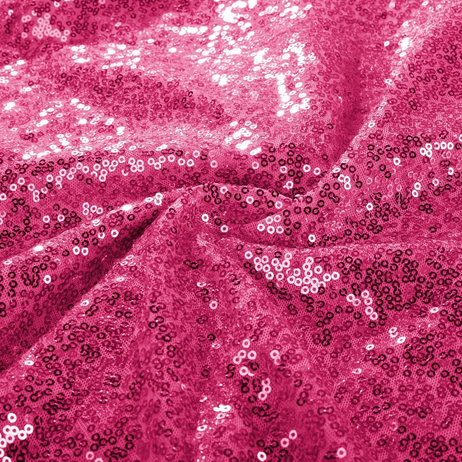 imageGRACE KARIN Girls Sequin Sparkly Dress Kids Party Birthday Fancy Formal Cocktail Pageant Christmas Dresses Size 614YRose Red