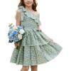 Grey Green Floral