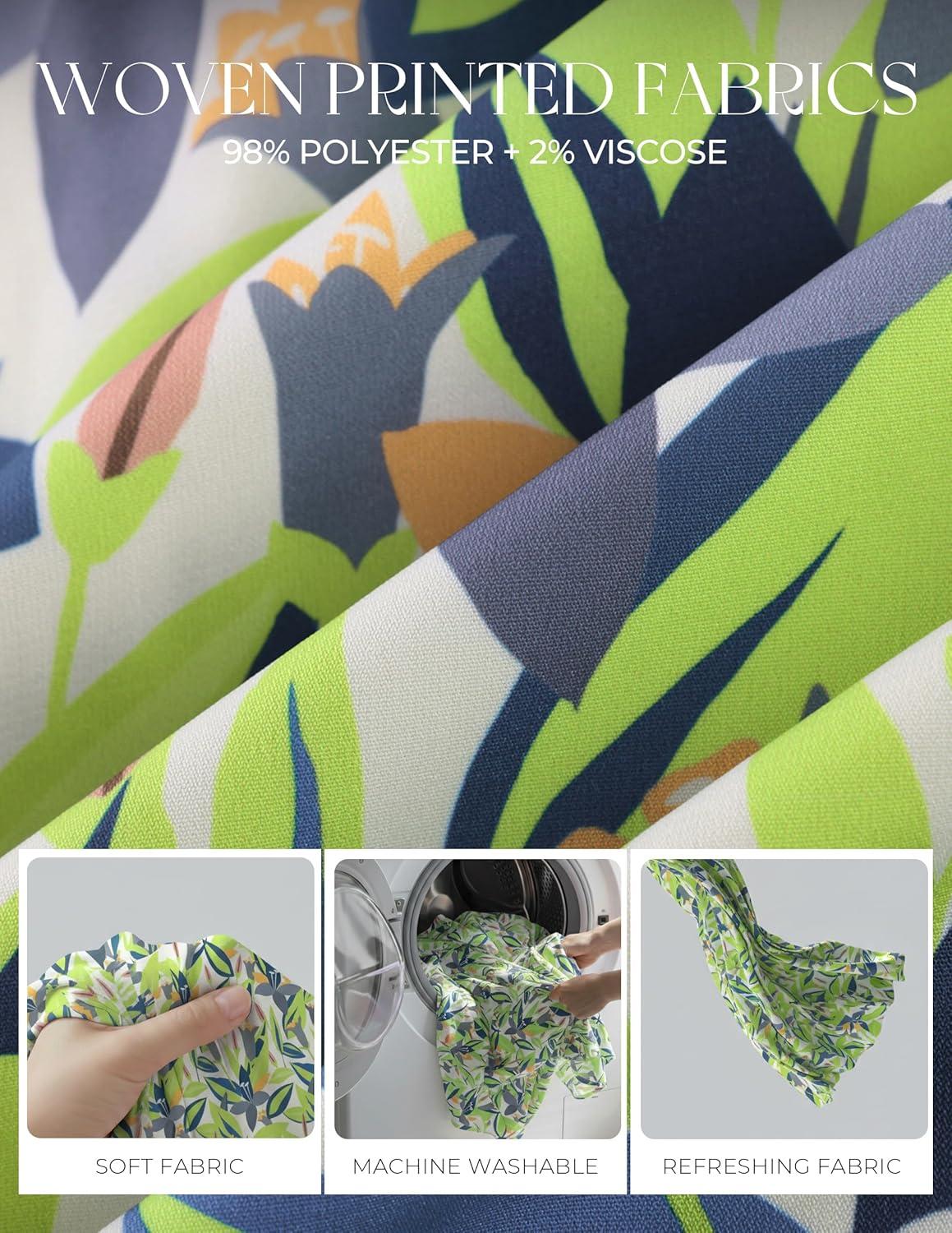 imageGRACE KARIN 2026 Summer Wedding Guest Dresses for Women Ruffle Sleeve Boho Midi Dress Smocked Flowy Floral Dress with PocketWhite Green