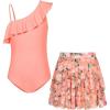 Orange Pink Daisy