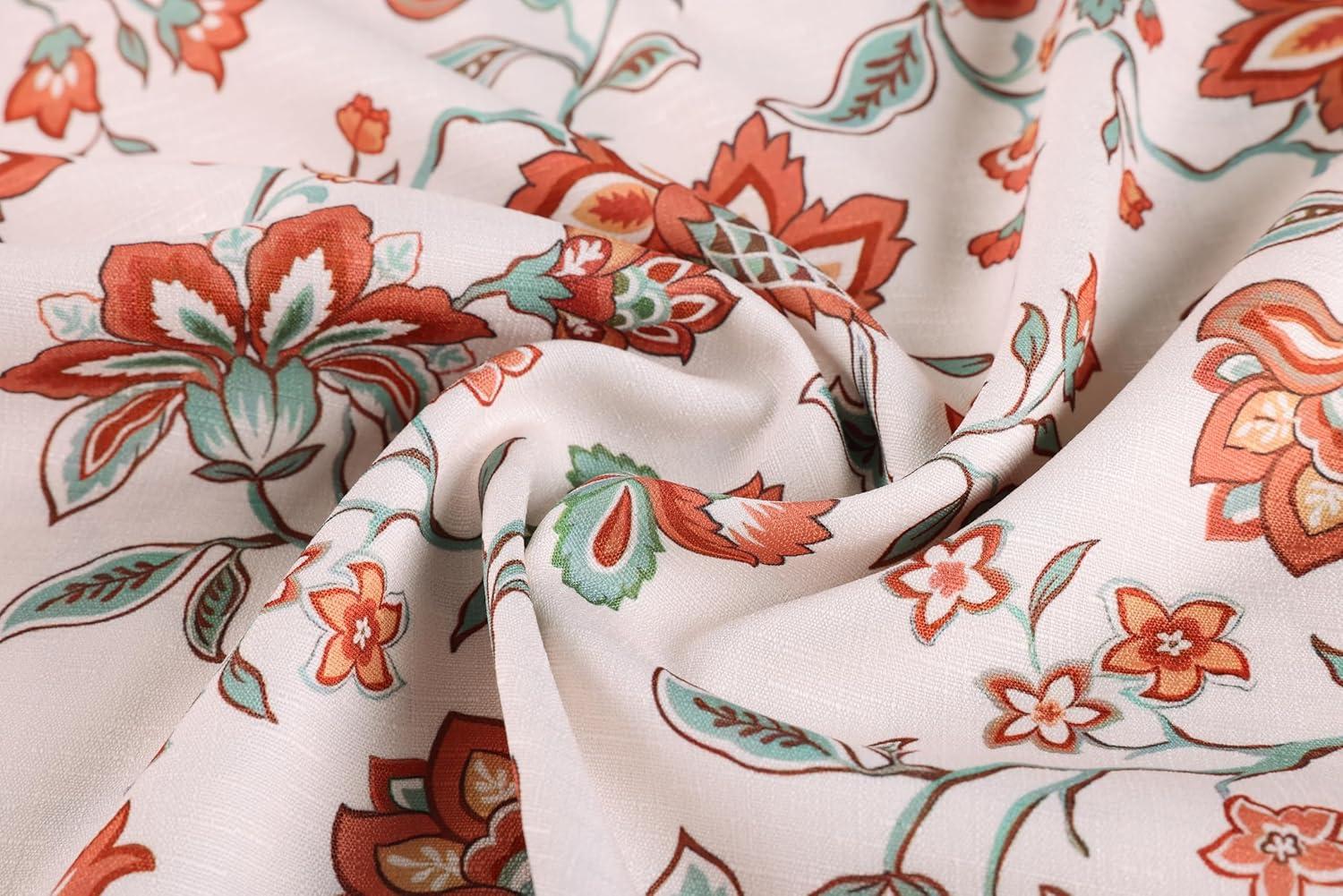 imageGRACE KARIN Women Boho Floral Tops Summer Short Sleeve Shirts V Neck Dressy Casual Blouse Work Printed 2026 Spring TrendyBeige Orange