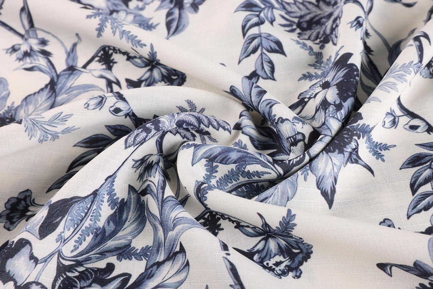 imageGRACE KARIN Women Boho Floral Tops Summer Short Sleeve Shirts V Neck Dressy Casual Blouse Work Printed 2026 Spring TrendyNavy Blue